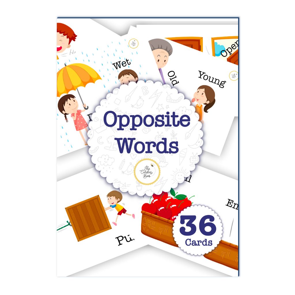 Opposite Words Flash Cards