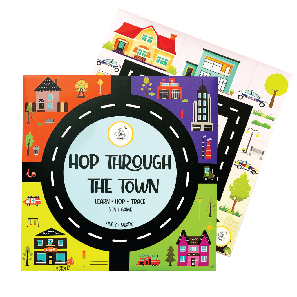 Hop Through The Town: A 3-in-1 Educational Adventure Game
